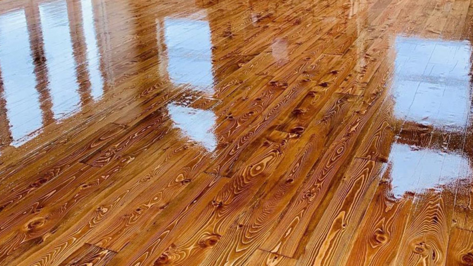 Hardwood floor refinishing project in Centennial, Colorado by F&S Hardwood Floors