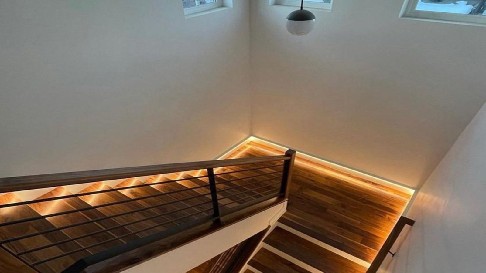 Open-concept hardwood flooring in a Highlands Ranch, Colorado home by F&S Hardwood Floors